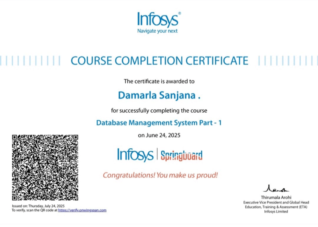 Certificate 3